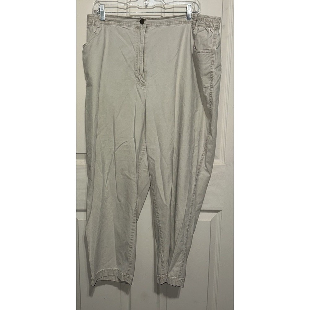 LL Bean  Womens Comfort Fit Pants Size 20 Petite
